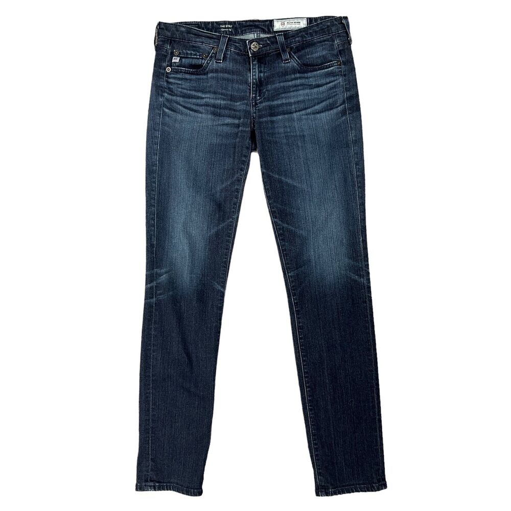 Adriano Goldschmied Jeans Womens 26 Denim The Stilt Cigarette Leg Skinny Ankle